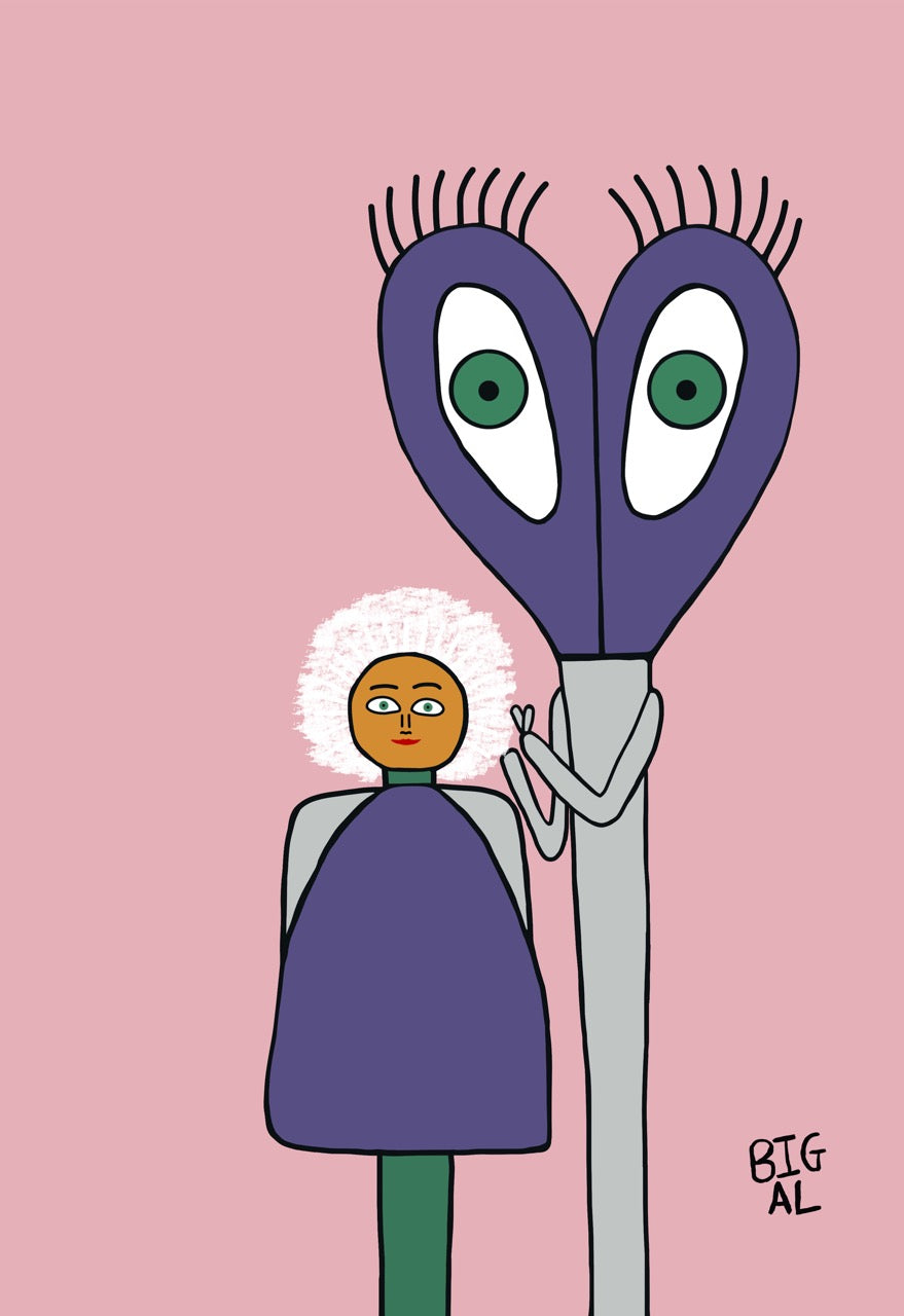 Dandelion at the Hairdressers