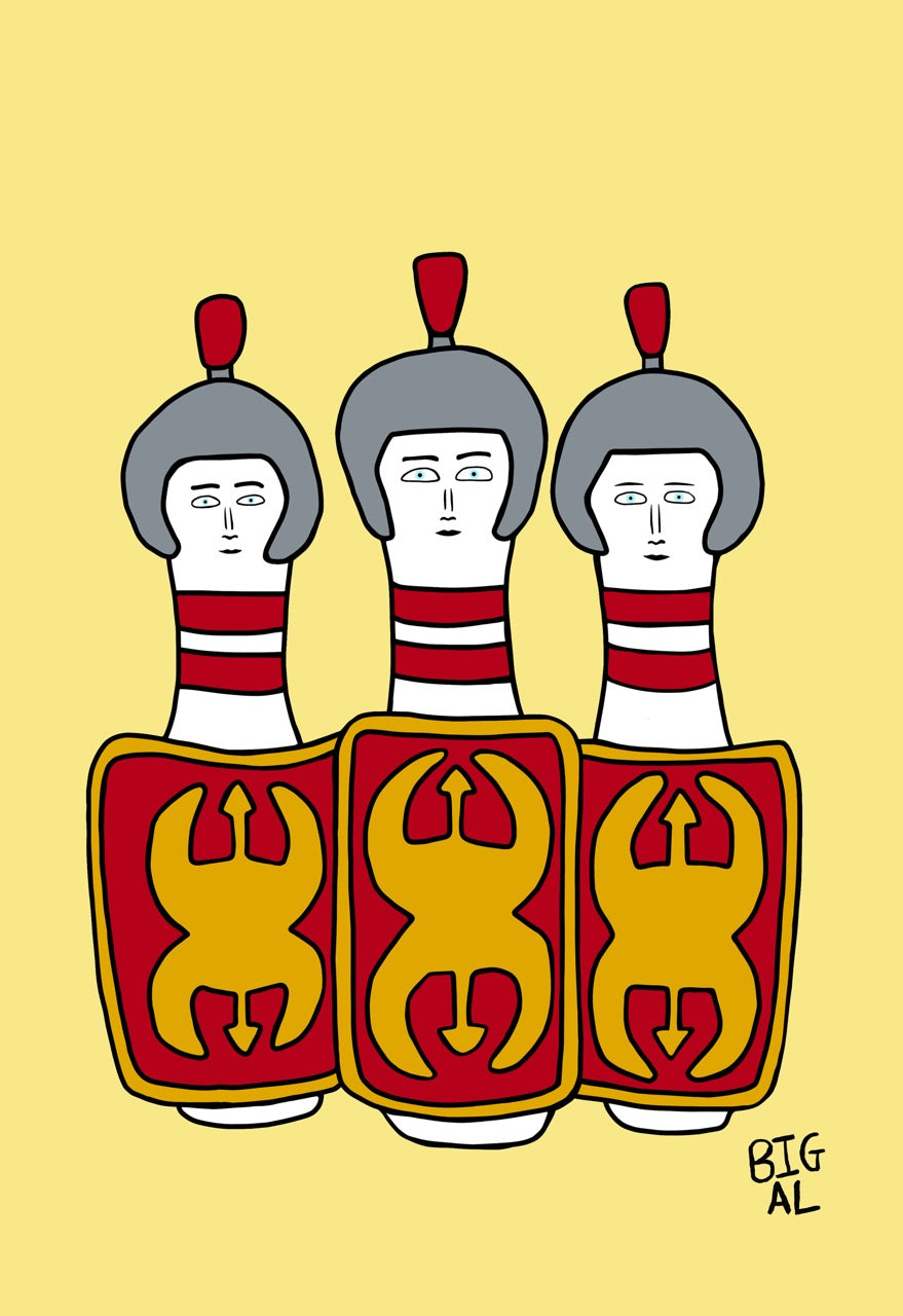 Roman Bowling Pins