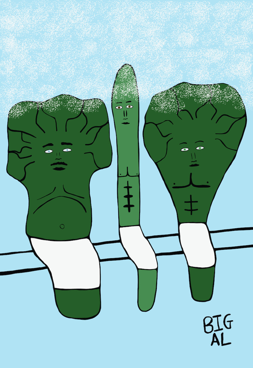 Broccoli in a Steam Room