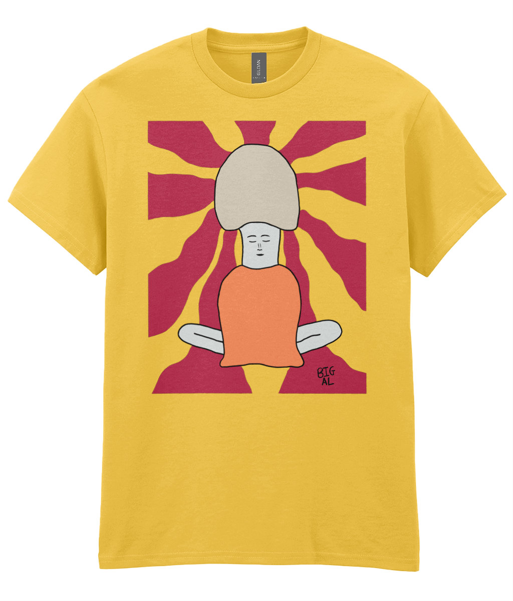 Mushroom Meditating T-Shirt
