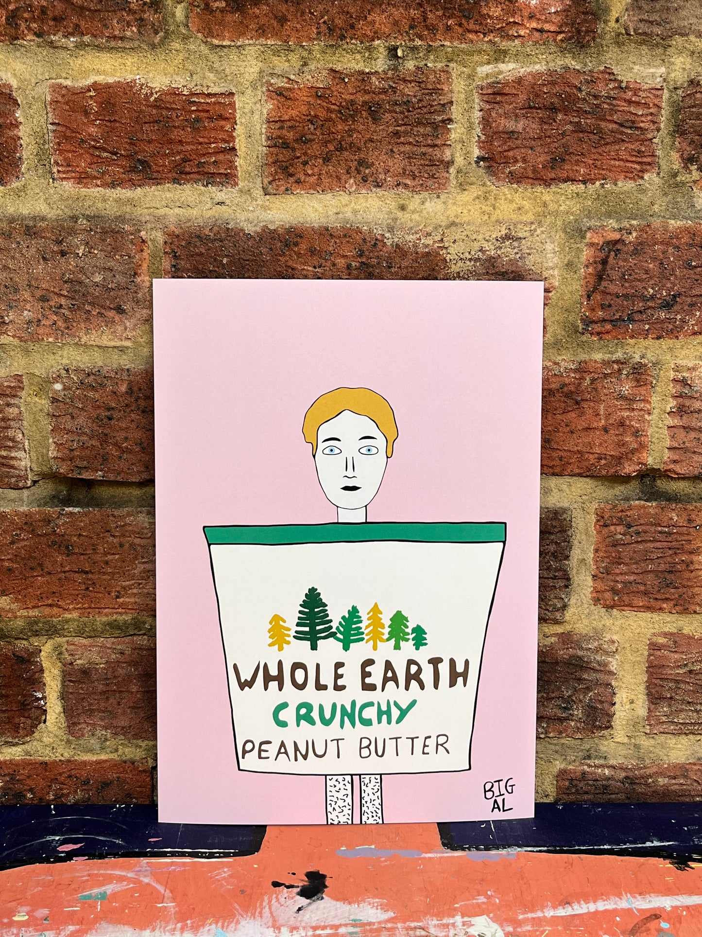 Big Al as Peanut Butter