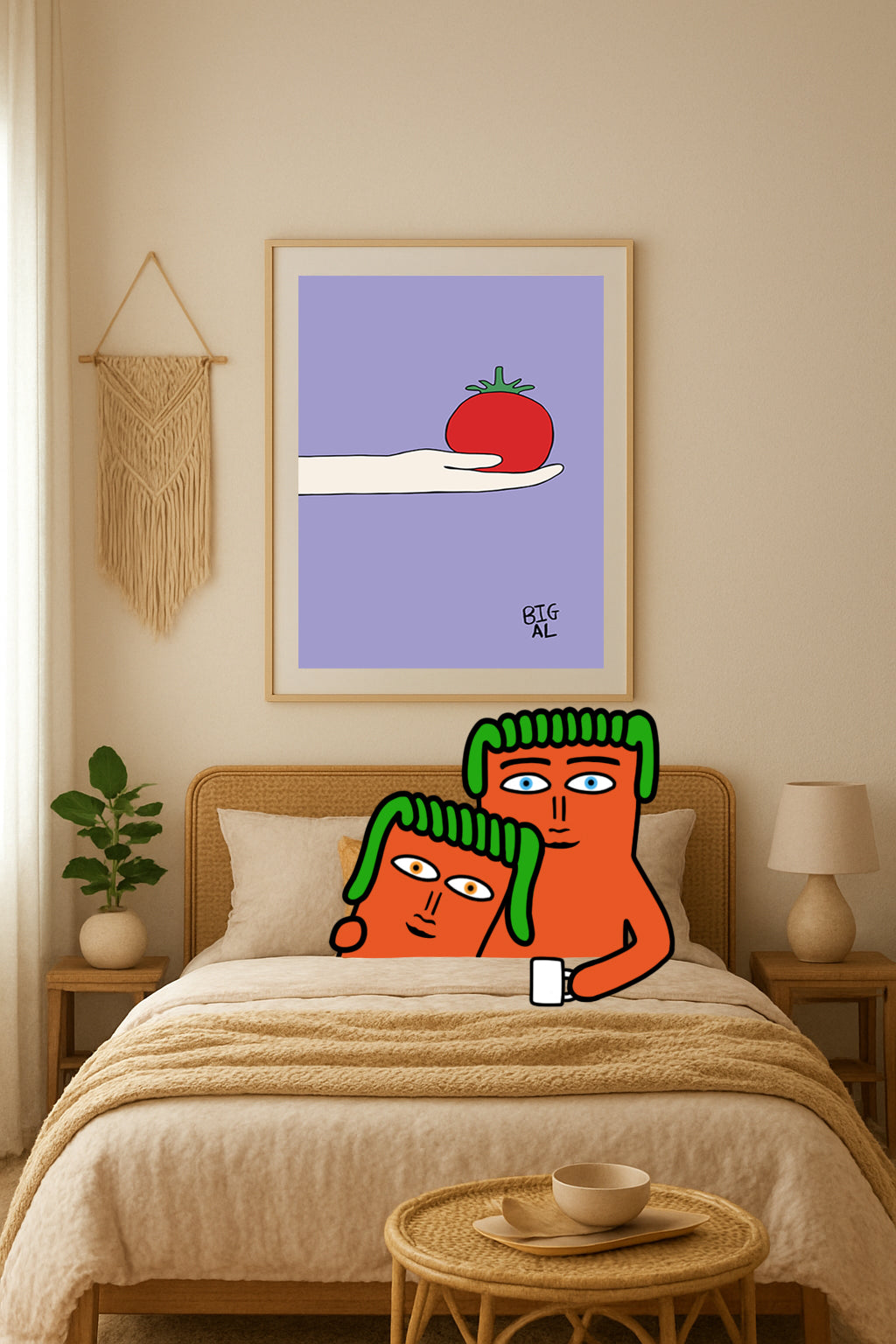 Hand Holding Tomato