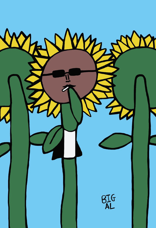 Rock n Roll Sunflower