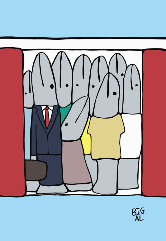 Sardines on the Tube