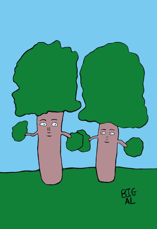 Trees Holding Hands