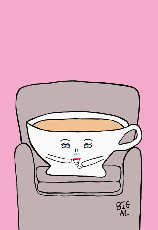 Cup of Tea Having a Tea