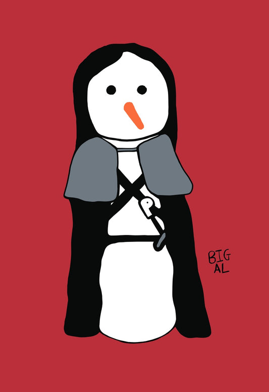 Jon Snowman Christmas Card A6 (4 for £15)