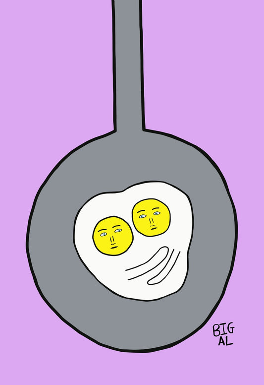 Eggs Hugging