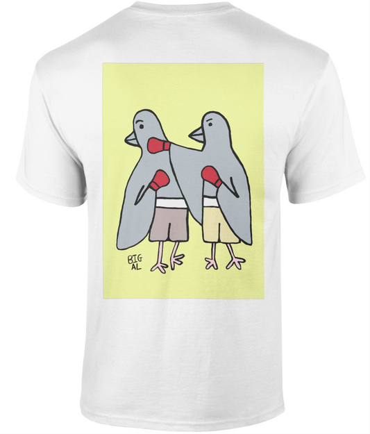 T Shirt Pigeons Boxing