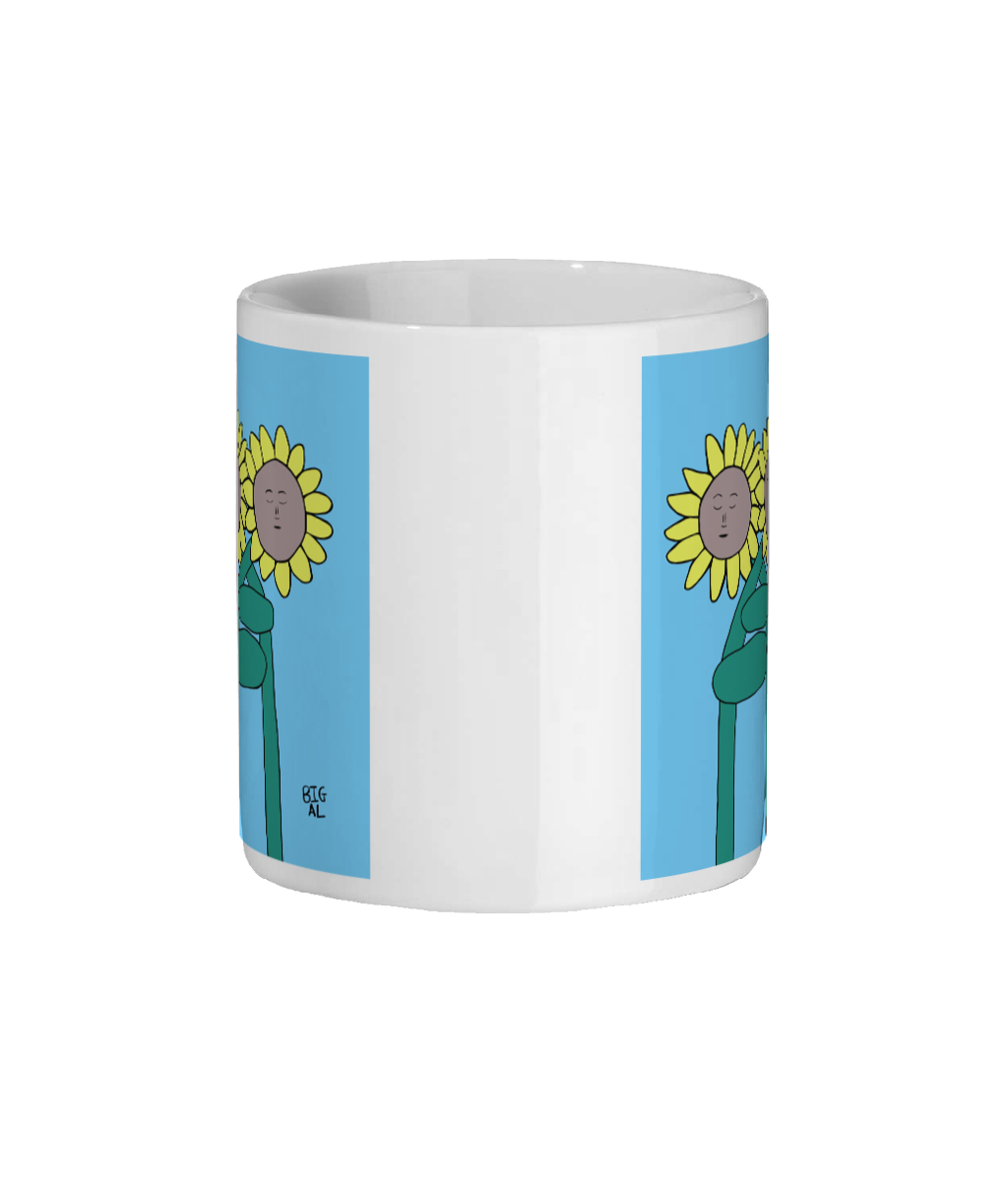 Mug Sunflowers Hugging