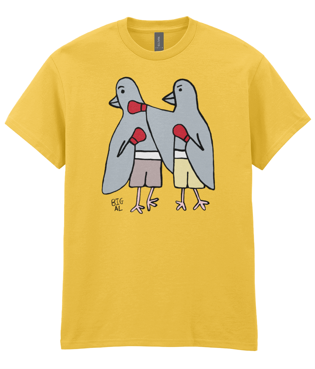 Pigeons Boxing T-Shirt