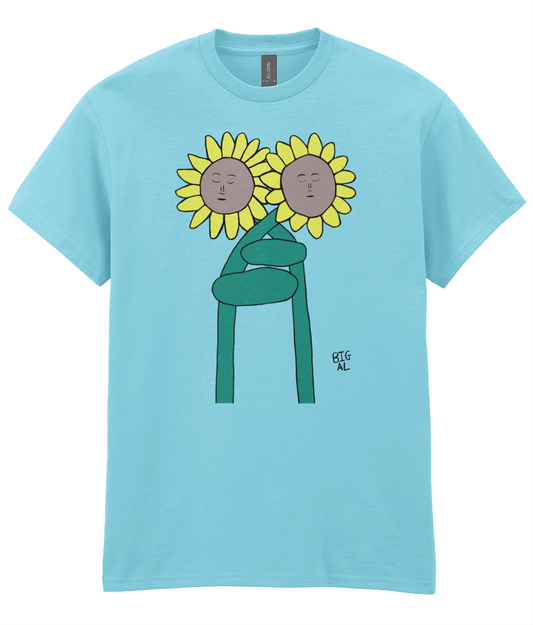 Sunflowers Hugging T-Shirt