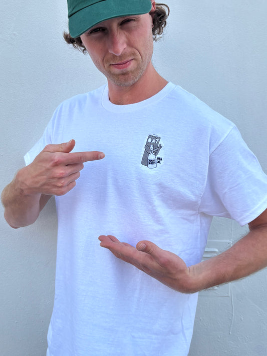 Oat Vs Milk Embroidered T-Shirt