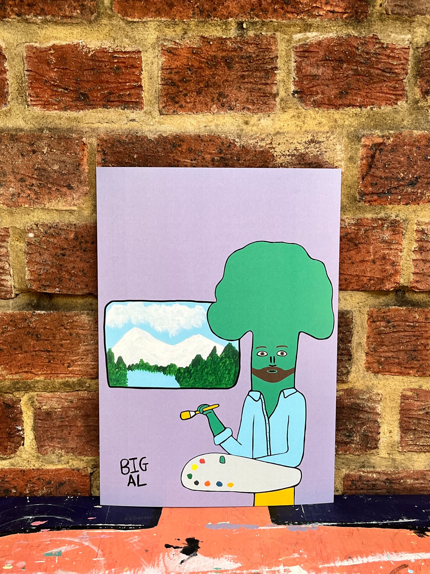 Broccoli Ross Print