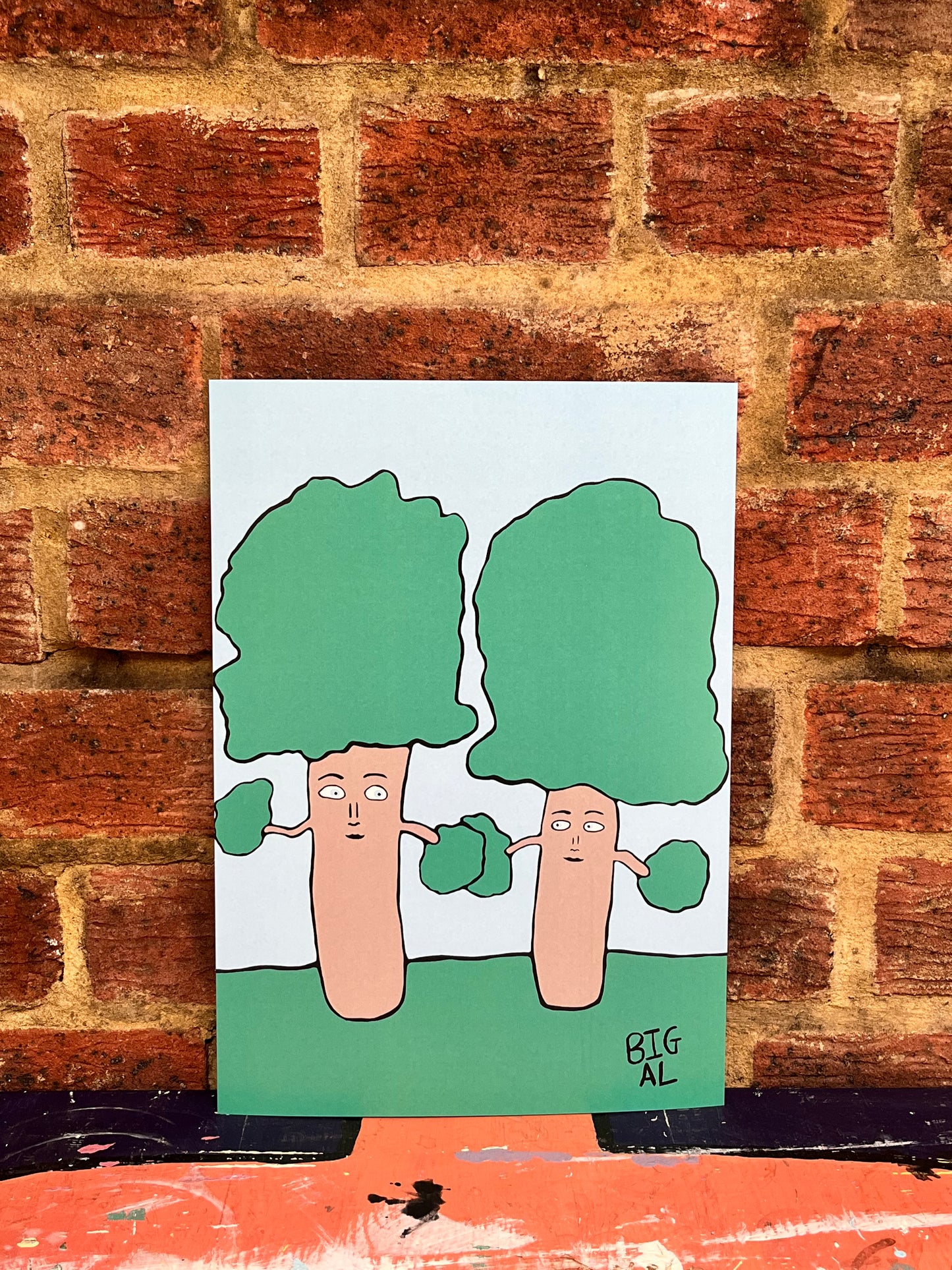 Trees Holding Hands Print