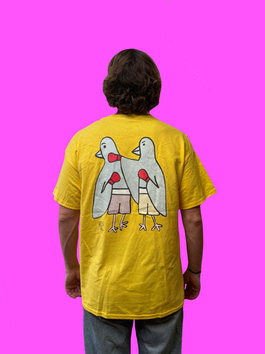 T-Shirt Pigeons Boxing