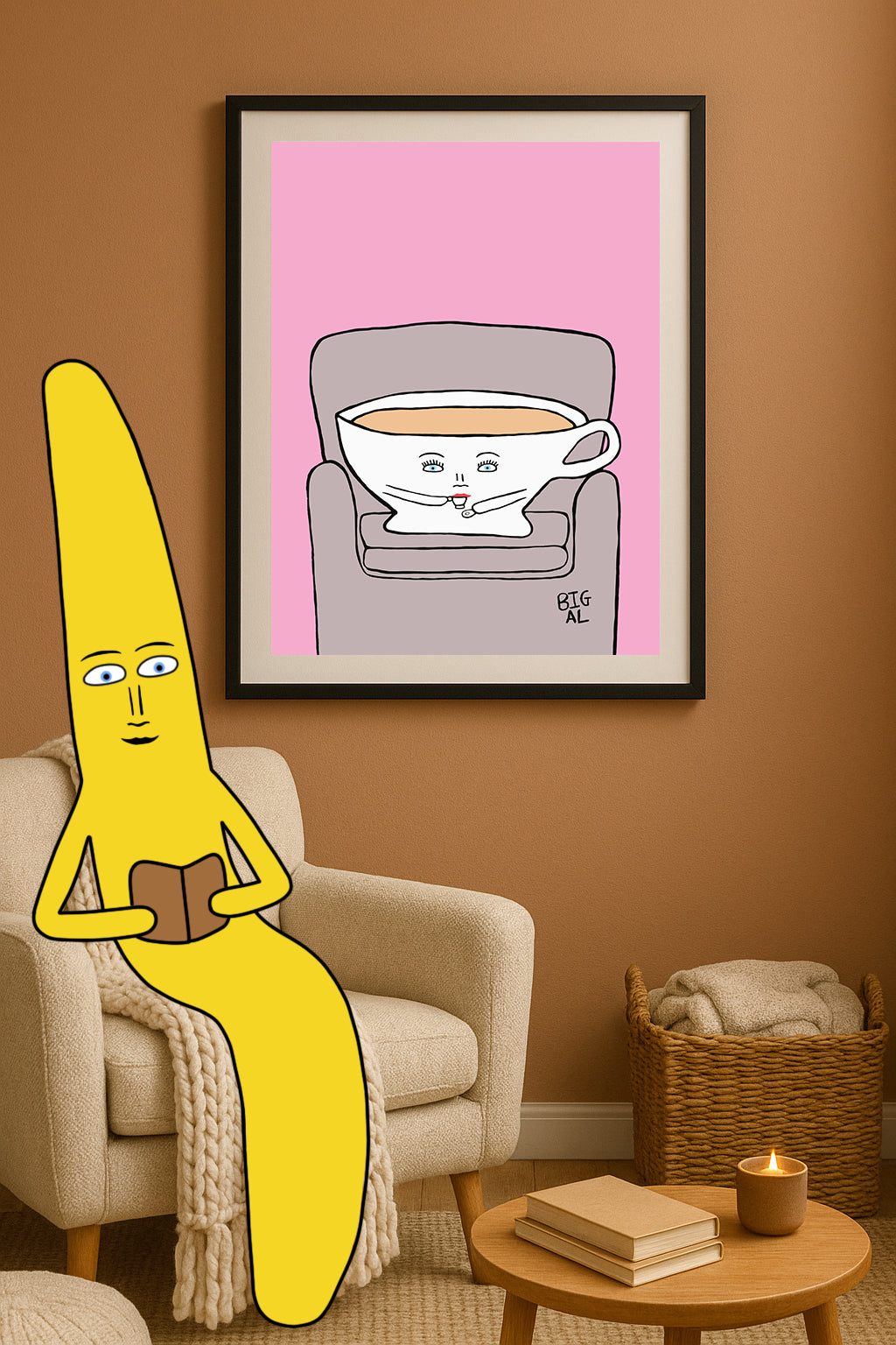Cup of Tea Having a Tea