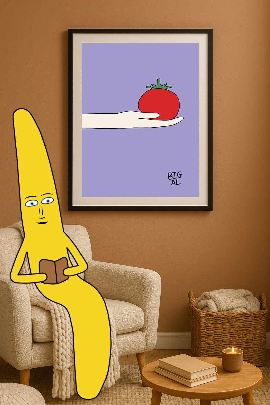 Hand Holding Tomato