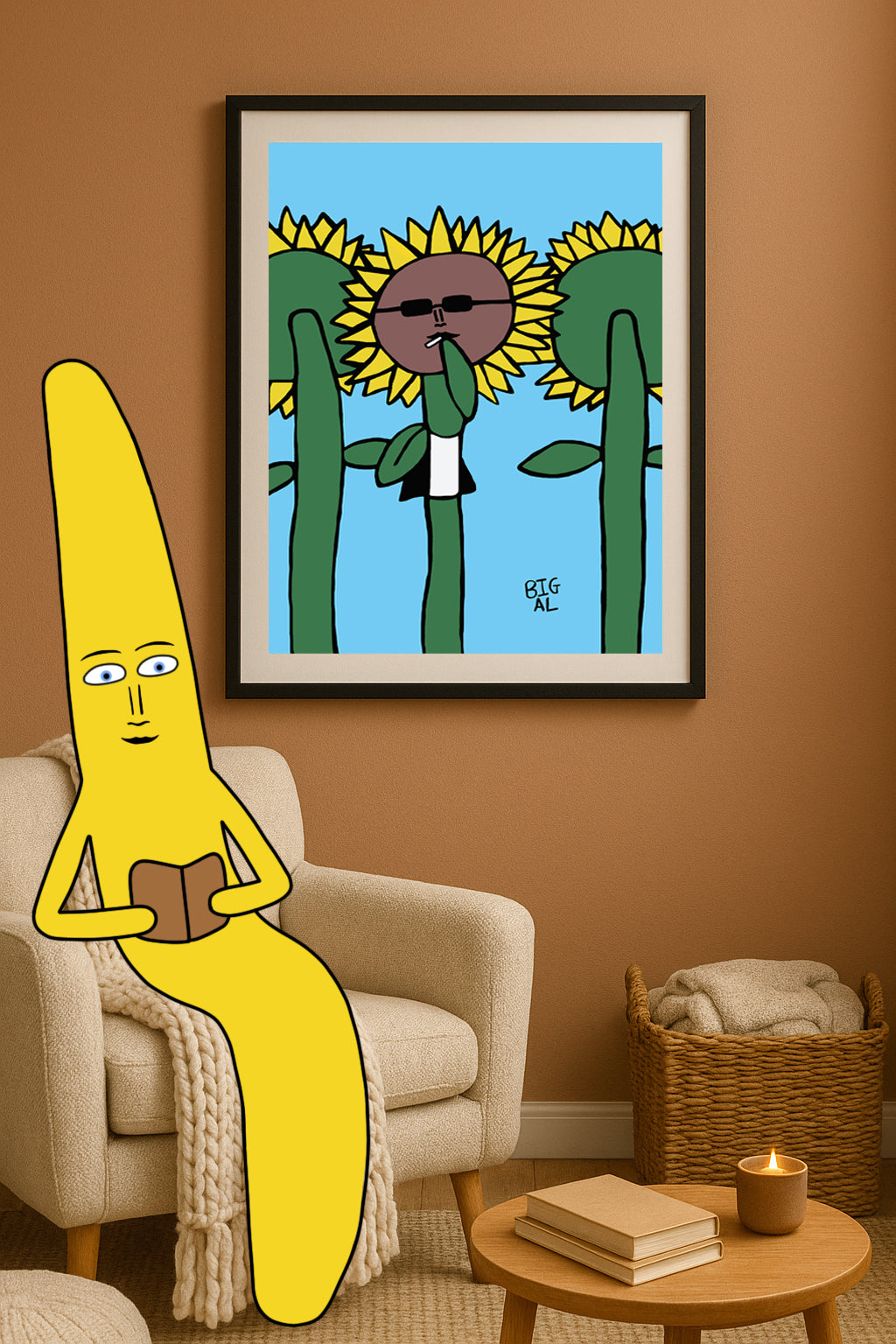 Rock n Roll Sunflower