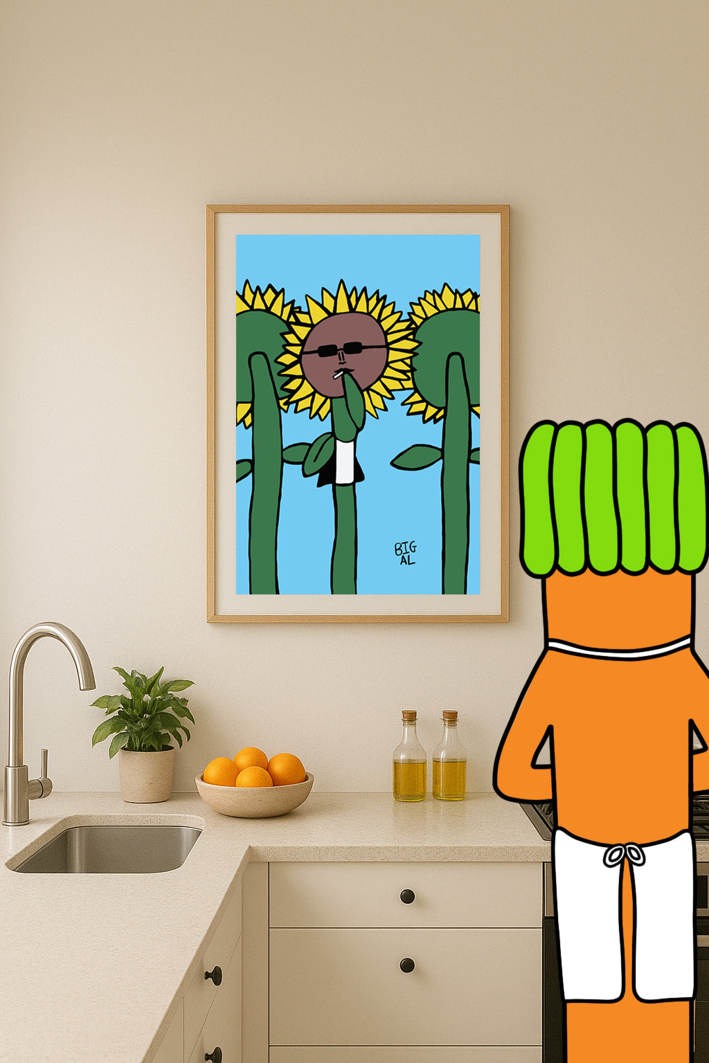 Rock n Roll Sunflower