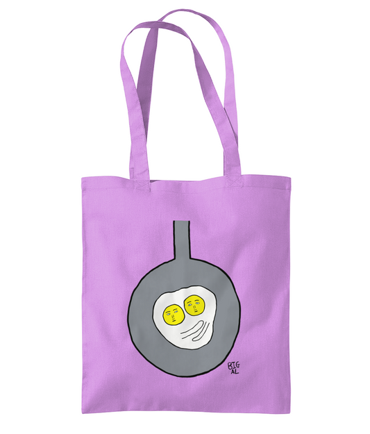 Eggs Hugging Tote Bag